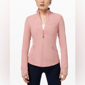 Lululemon Define jacket Luon in pastel pink